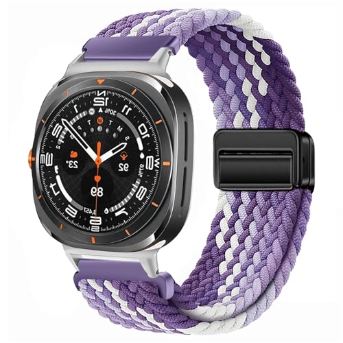 Ultra Strap 47 mm bracelet montre sport tressé nylon respirant ajustable