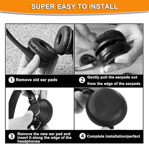 Kit de coussinets d'oreille et microphone de rechange gel pour casque Logitech Zone - 6