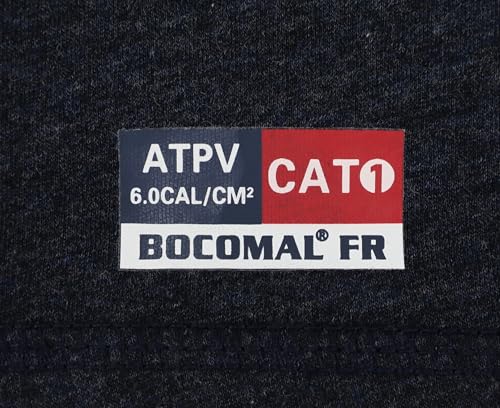 Image of BOCOMAL FR Neck Gaiter Face Mask for Summer 4oz EX Lightweight Flame Resistant Welding Hood-CAT1