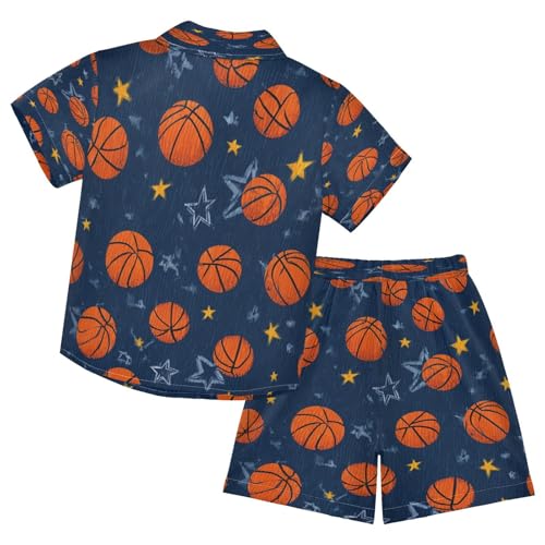 Image of Boccsty Ice Cream Drip Boy Summer Shorts Sets Hawaiian Toddler Boys T-Shirt & Pants 2 Pcs 3T-10T