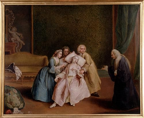 Tableau l'évanoui de Pietro Longhi l'élégance vintage de l'art mural
