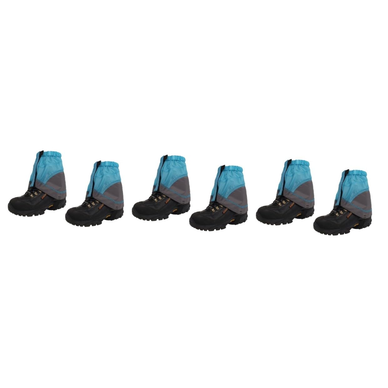 Kisangel 3 Paires De Guêtres De Randonnée Guêtres Basses À Bande Élastique Imperméables Et Anti-Neige pour Lextérieur