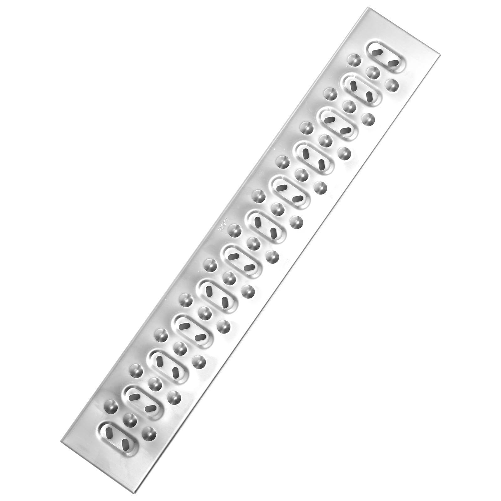 Sosoport Rejilla de Drenaje de Alcantarillado, Desagüe de Piso de Acero Inoxidable, Plata, Bloquea Hojas y Residuos, Reduce el Riesgo de Resbalones, Fácil de Instalar, para Alcantarillado