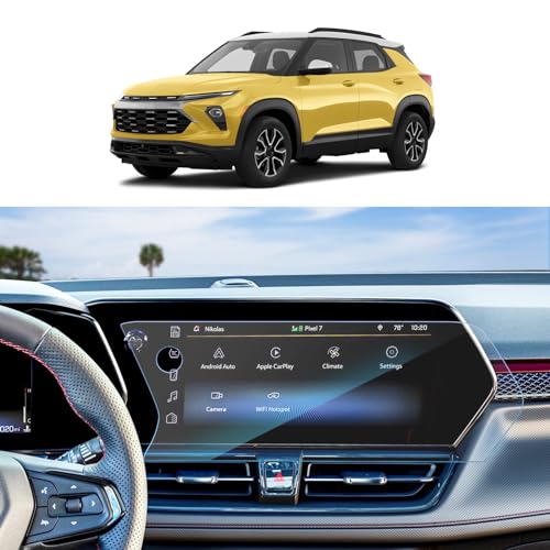 SKTU 2024 2025 2026 Chevy Trailblazer Screen Protector for 2024 2025 2026 Chevy Trailblazer LT/LS/ACTIV 11 Inch Infotainment Touchscreen 2024 2025 2026 Chevy Trailblazer Accessories [9H Hardness, Ultra Clear, Anti-Glare]