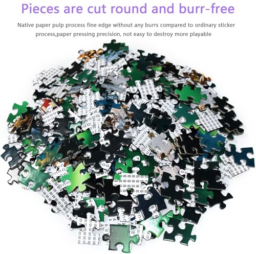 Rompecabezas de animales de 300 piezas, un puzzle de perro rosa ideal como idea de regalo 3