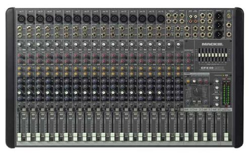 Amazon.com: Mackie CFX 20-mkII 20-Ch. Mezclador compacto SR con