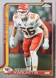 2025 Topps Chrome #152 George Karlaftis Kansas City Football Card - Sportscard Superstore