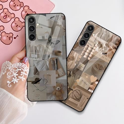 Image of COLORflow Back Cover Compatible with Samsung Galaxy S23 FE 5G | Aesthetic Color Customized | Shockproof TPU Bumper with Camera Protection Back Cover Compatible with Samsung Galaxy S23 FE 5G