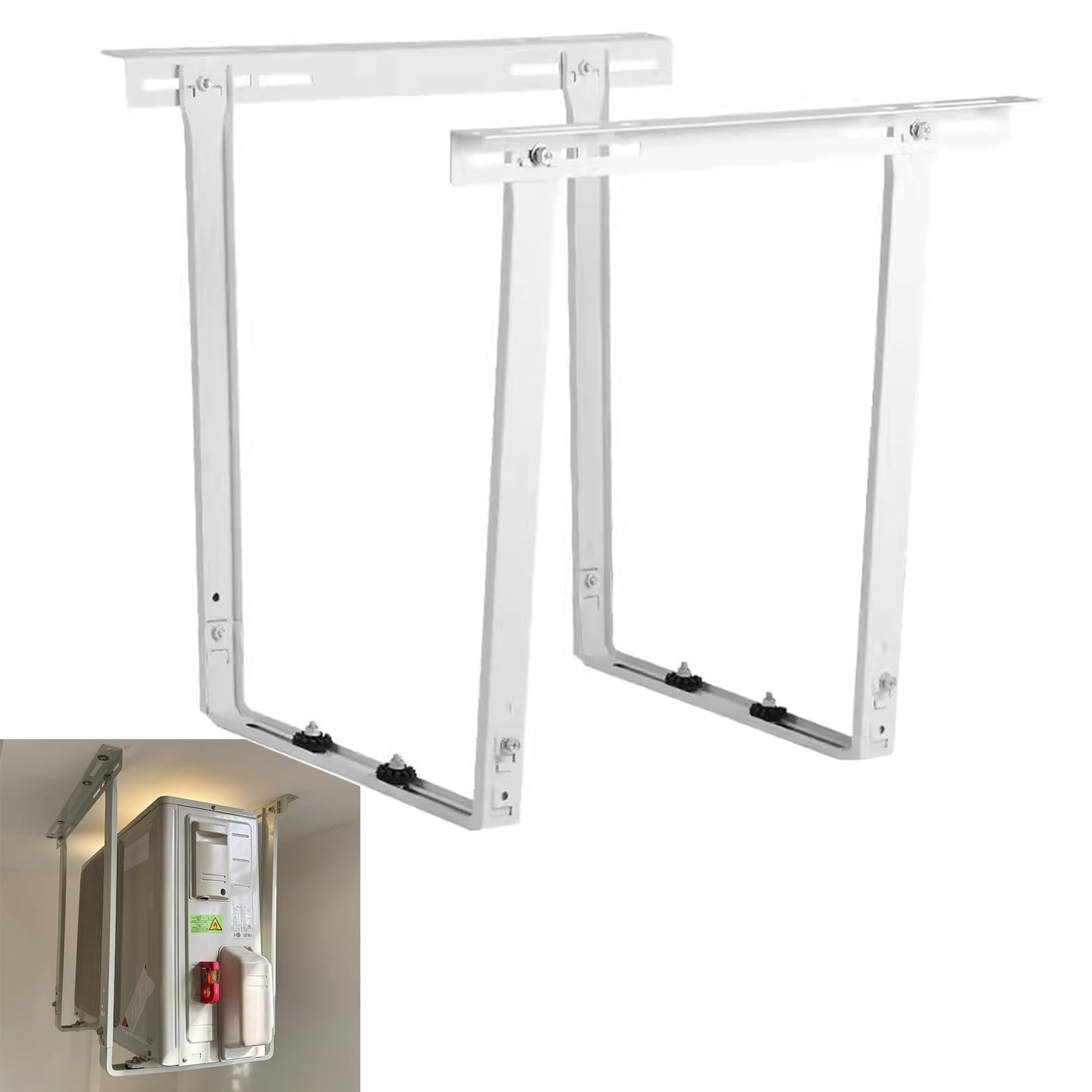 Soporte de aire acondicionado para condensador mini split universal hasta 150 lbs
