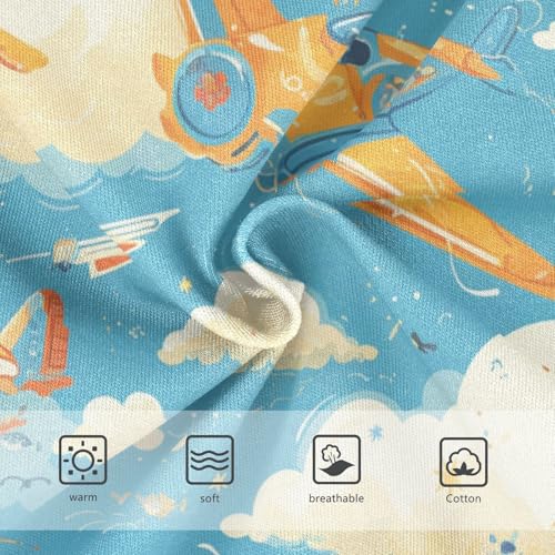 GuoChe Brief Panties Soft and Breathable Panties Organic Underpants for Girls in Sizes 2T,3T, 4T, 5T, 6Y and 8Y3