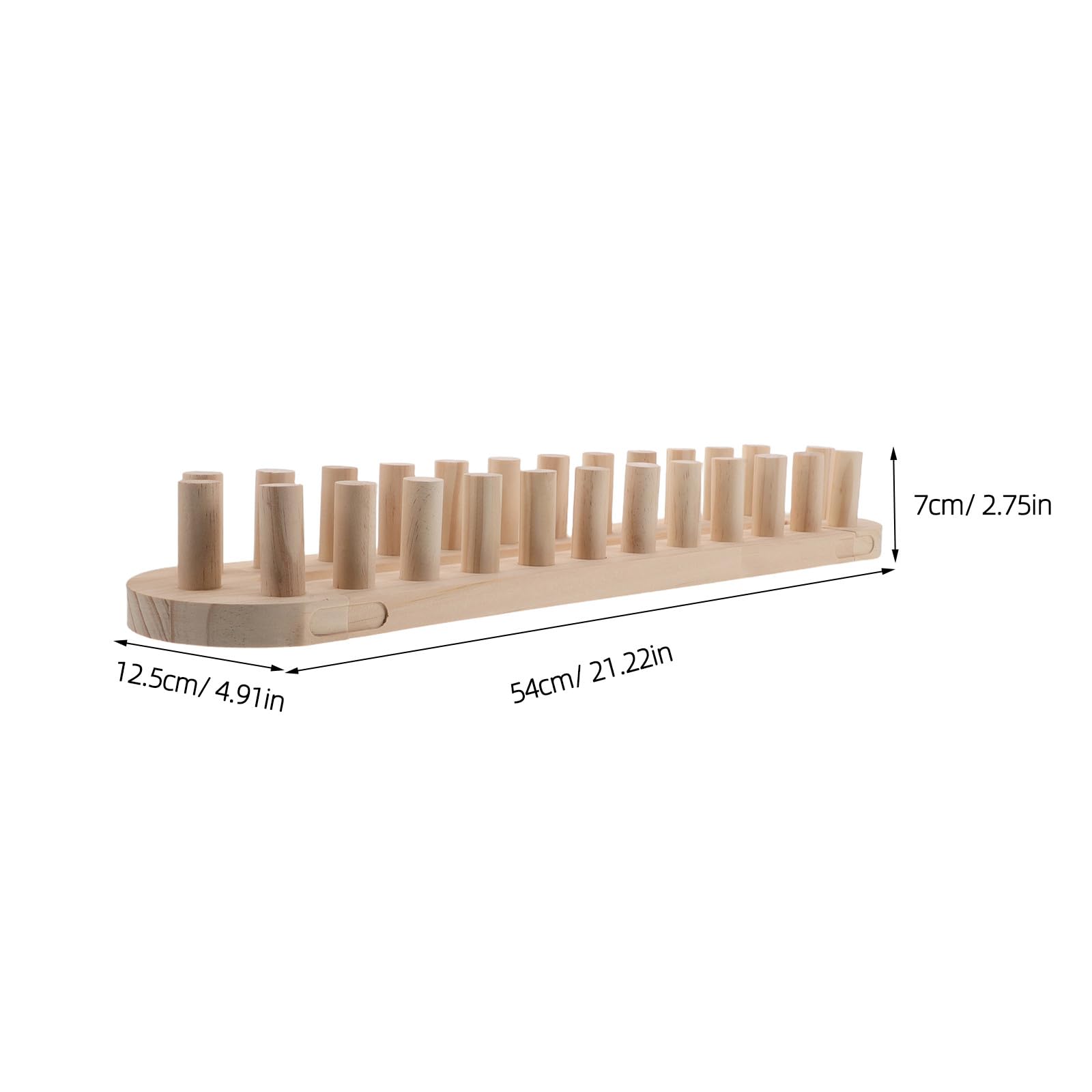 Cadre à Tricoter en Bois Multifonction pour Fabrication de Couvertures et Écharpes, Base Modulaire Réutilisable Accessoires de Tricot pour Usage à Domicile Studio