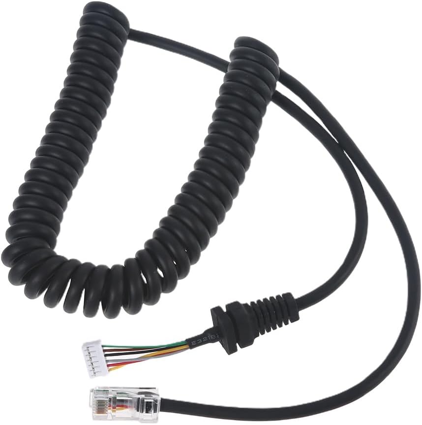 Sturdy Replacement Microphones Mic Cable Cord Wire for 36B6JS 48A6J 42B6J FT-1500 8900R 1802 1807
