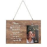 4x6 Memorial Photo Frame for Loss of Mother Sympathy Wood Picture Frame In Memory of Mama Bereavement Remembrance Condolence Gifts for Mom
