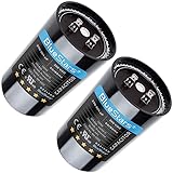 [2025 Upgraded] BlueStars 270-324 uF MFD 330 VAC Round Start Capacitor 50/60 Hz AC Electric - Lot -1 Replacement Part - Fit Air Conditioner or Heat Pump Condenser - Lifetime Up to 30.000 Hours
