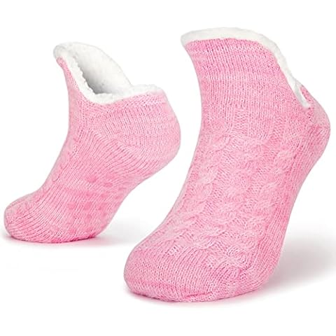 Tolumo Warm Fluffy Winter Slipper Socks Cover