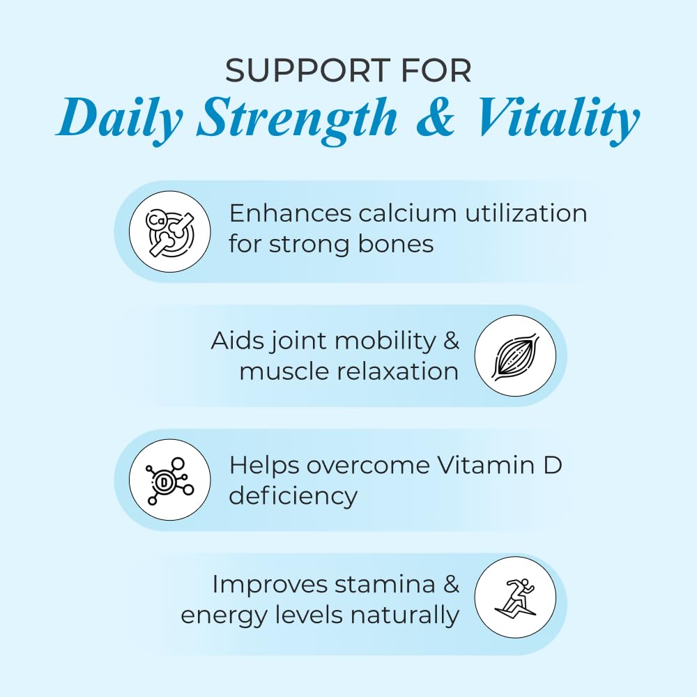 Nutrela Vitamin D-2K β 60 Chewable Tablets | Natural Vitamin D3 from Parmelia Perlata (Lichen) | Vanilla Flavour | Pack of 1 2