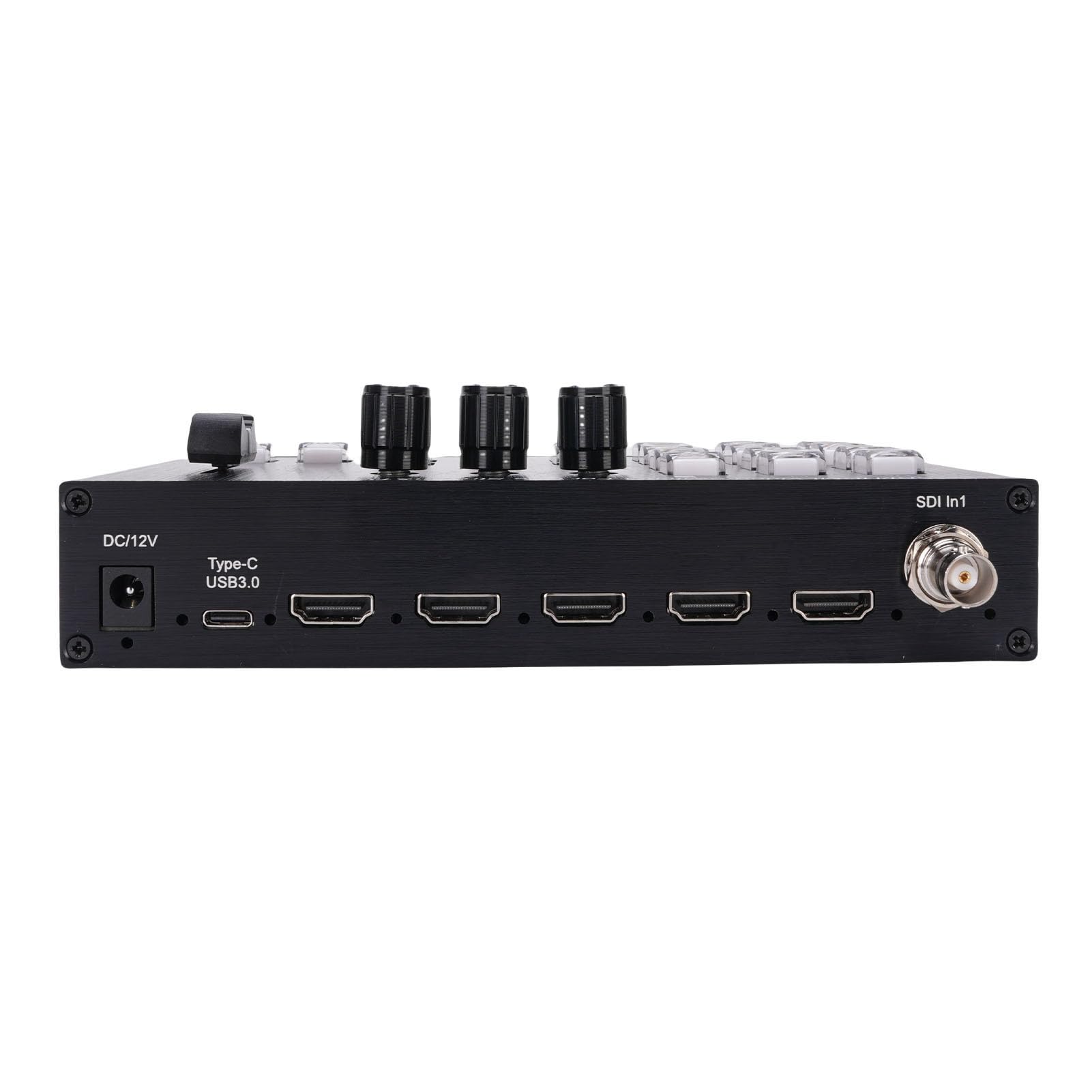 Mikser Wideo HD, Przesyłania Strumieniowego na żywo Multimedia, 2MIC Line In Out, USB 3.0 TEPE COP, Obsługa PGM PVW PIP OSD, dla Transmisji, Wywiadów, wydarzeń