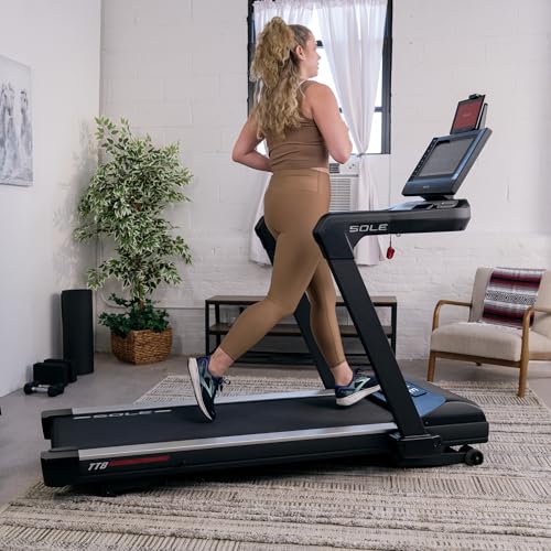 Image of SOLE Fitness F63, F65, F80, F85, TT8 Treadmill With Incline, Bluetooth, Foldable Option - For Home, Work From Home Fitness, Running and Walking