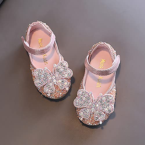 Set 5 Childrens Shoes Pearl Rhinestones Shining Kids Princess Shoes Baby Girls Shoes Kids Sandals with Strap4