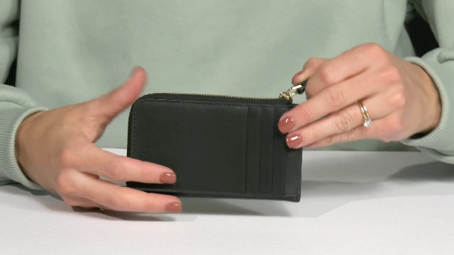 Amazon.com: Marc Jacobs The J Marc Top Zip Multi Wallet