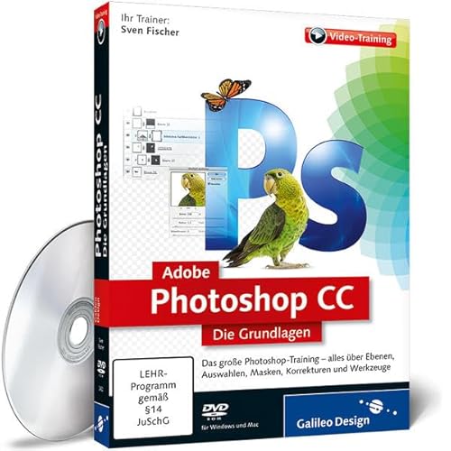 Price comparison product image Adobe Photoshop CC - Die Grundlagen (PC+MAC)