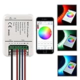 XCSOURCE DC 12-24V iOS Android WIFI Remote 5 Channels Controller for RGB LED Strip LD686