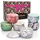 YMing Duftkerze Geschenk für Frauen, 2,85 oz natürliche Sojawachskerze für Sie, Duftkerze für Zuhause, ideal für Meditation, Bad, Yoga, Geburtstag, Muttertagsgeschenk