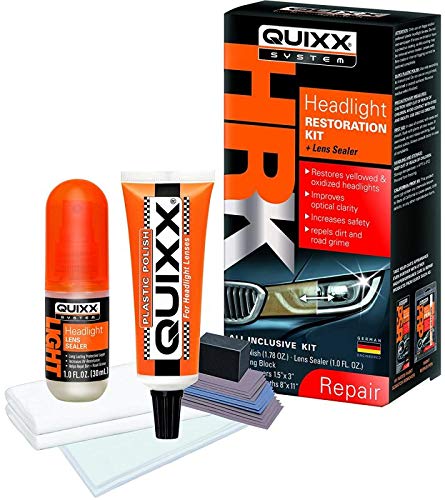 Quixx Kit de Pulido Faros Delanteros