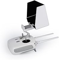 Vista 1 de Parasol para monitor de 5.5 pulgadas para DJI Inspire 1/2 Phantom 2 3 Phantom 4, compatible con 5.5 pulgadas Smartphone iPhone X/8plus/8/7 Samsung