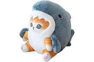7.8" Cat Shark Plush Toy for Girls,Kids,Girlfriend