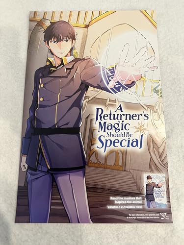A RETURNER'S MAGIC SHOULD BE SPECIAL 11'x17' D/S Original TV Poster NYCC 2023 MINT