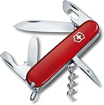 Victorinox Swiss Army Knife - Spartan - 12 Functions, Multitool - Red, 91 mm