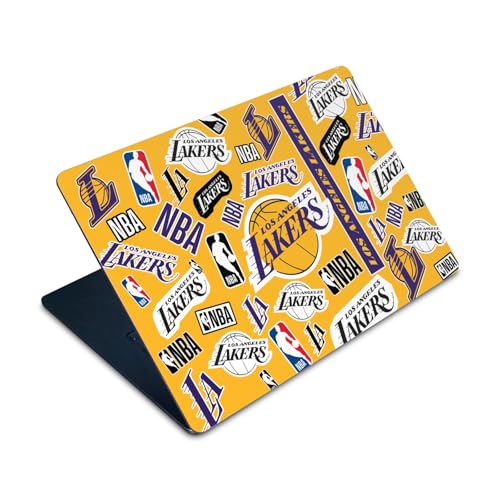 Autocollant vinyle MacBook Air 15 anti-rayure aux couleurs des Lakers