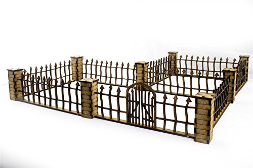 War World Gaming Recinzione Spettrale con Cancelli...