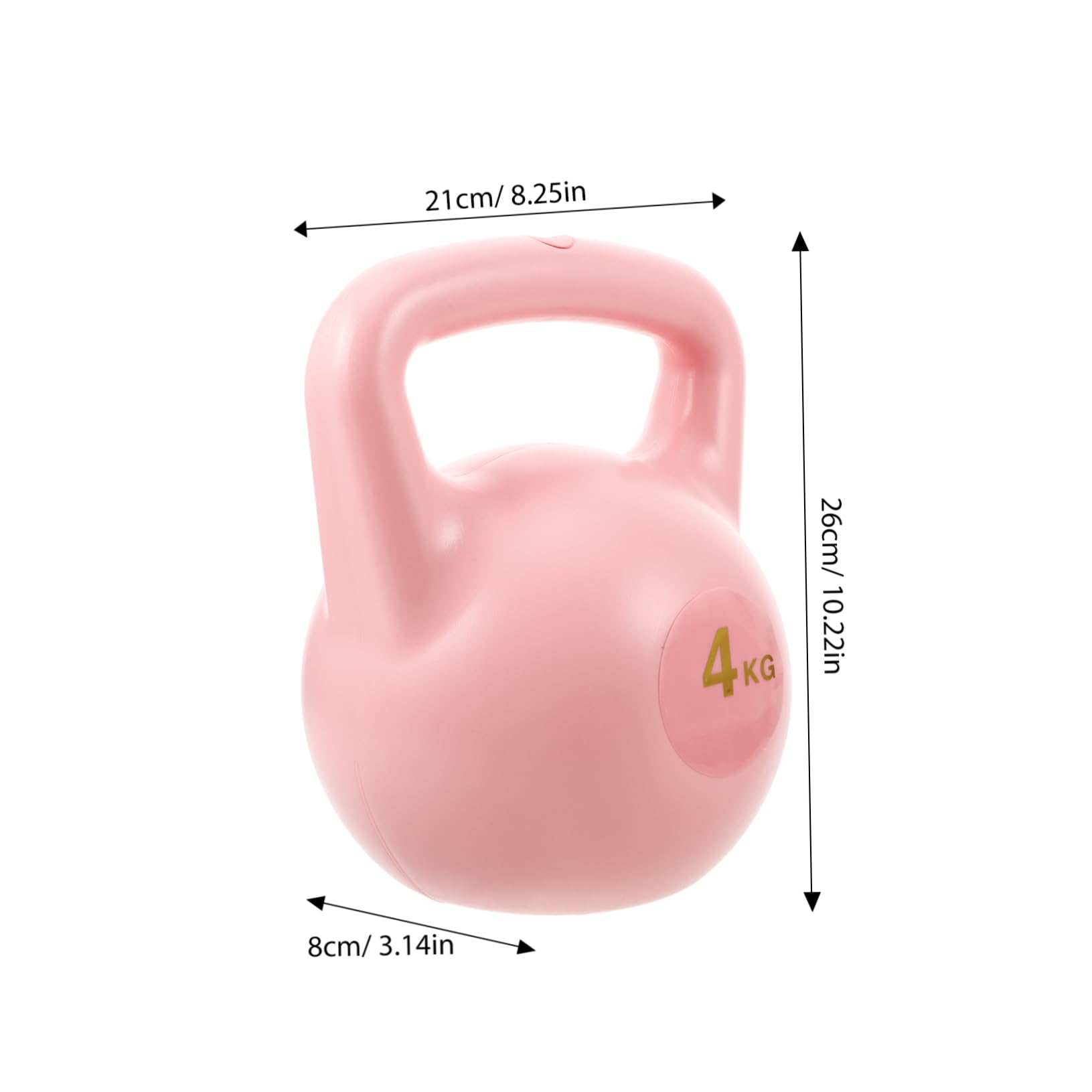BESPORTBLE Adjustable Weight Yoga Kettle Bell Handheld Dumbbell for Home Fitness Portable Training Equipment
