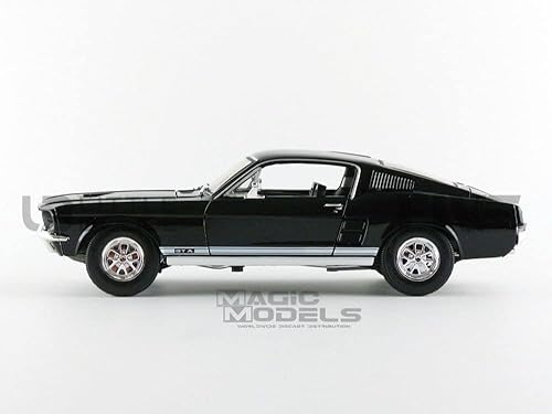 Miniatura 3 de Maisto – 31166bk – 1967 Ford Mustang Fastback Escala 1/18 – Negro