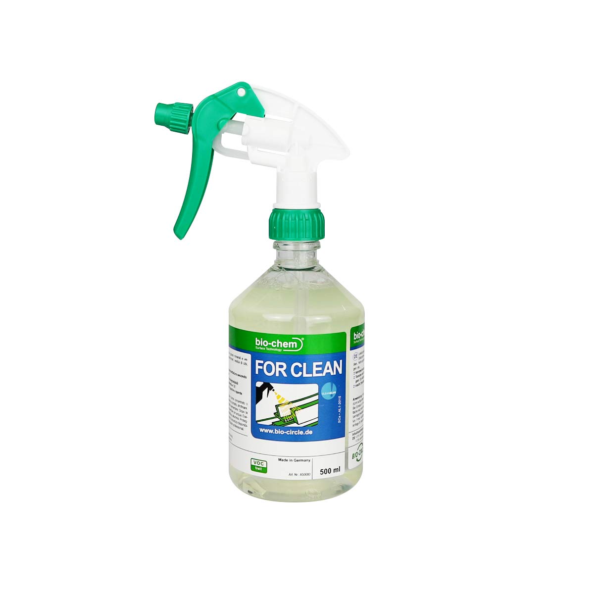 Bio-chem For Clean 500 ml Gel detergente sgrassatore detergente per superfici adatto a tutte le superfici