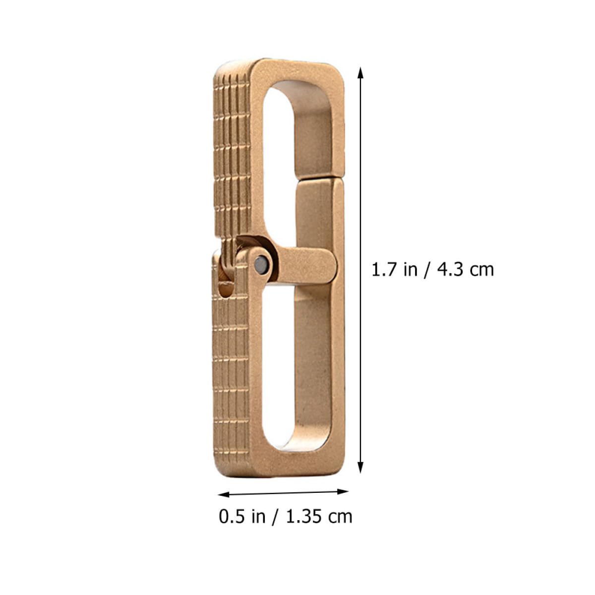 BESPORTBLE Portachiavi Portatile con Gancio per Chiavi Clip per Diverse