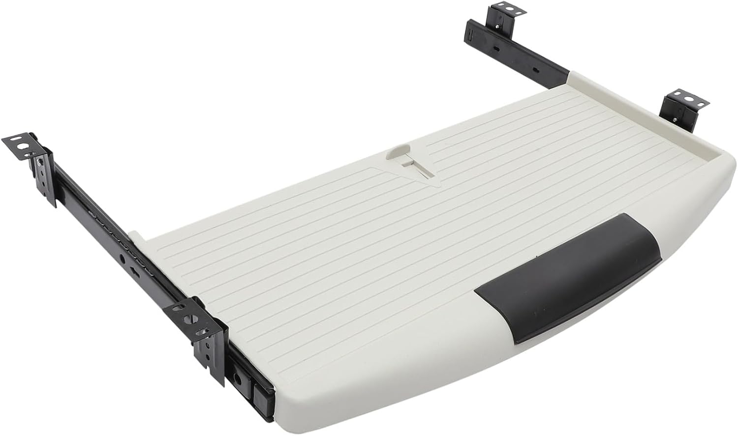 1pc Under Desk Drawer Keyboard Storage Box Creative Ergonomic Design for Office Use Space-Saving and Convenient Pull-Out Function Accessories