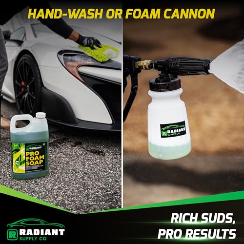 Radiant Supply Co RPF Radiant Supply Professional Car Wash Soap For Foam Cannons Or Bucket Washes thumb #2