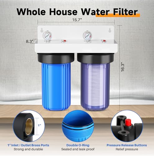 Système de filtration d'eau pour éliminer le goût de chlore dans toute la maison - 5
