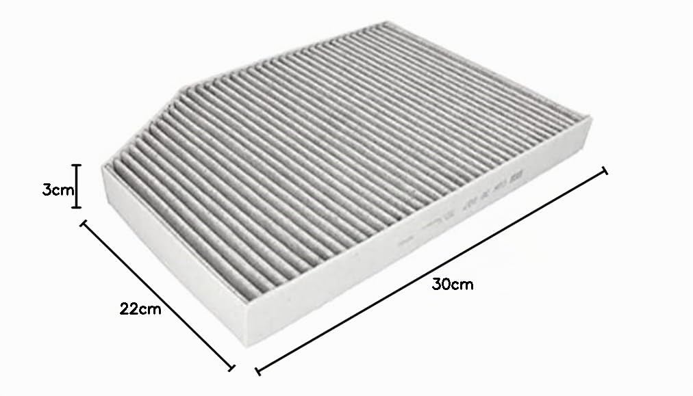 MANN-FILTER, CUK 30 007 Innenraumfilter, mit Aktivkohle | Für PKW, Staub- und Pollenfiltration, Geruchsreduzierung, Echte OE-Technologie