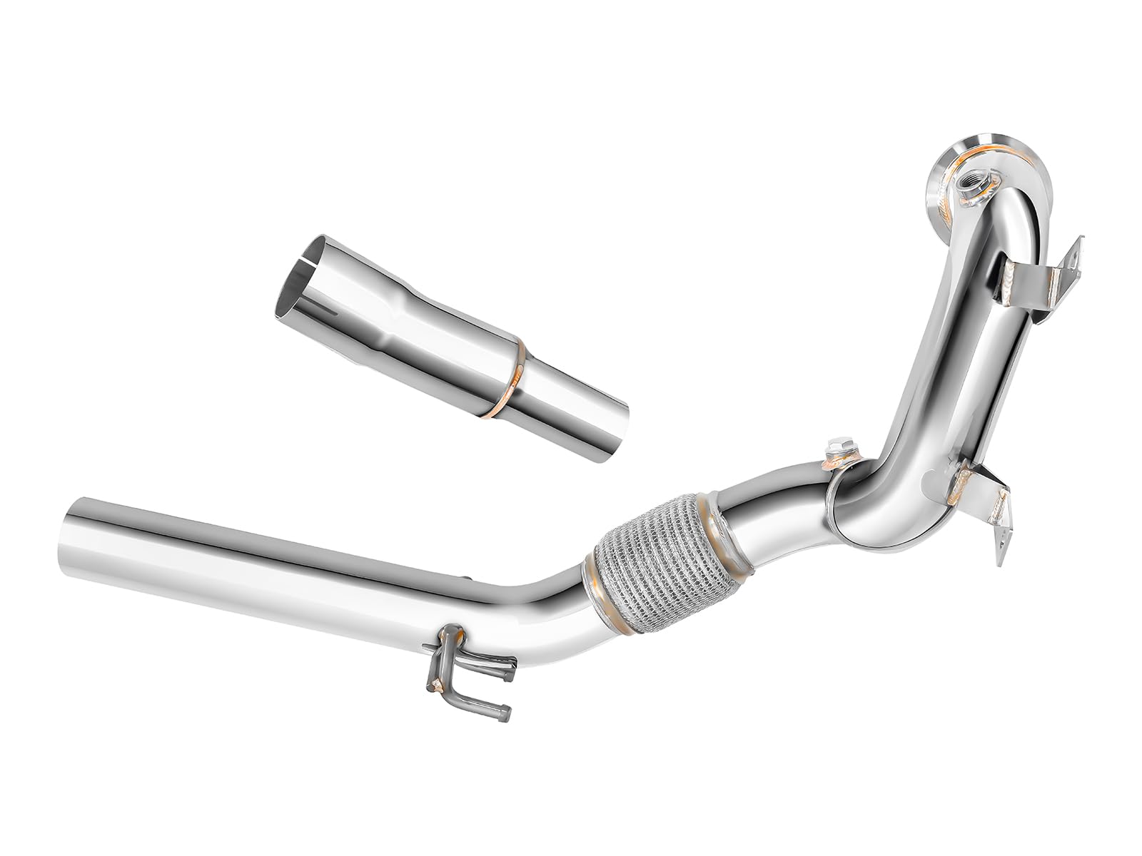 fmic.eu PERFORMANCE Downpipe do Volkswagen VW Golf VII 7 1.4 TSI sportowy układ wydechowy wydech nierdzewny
