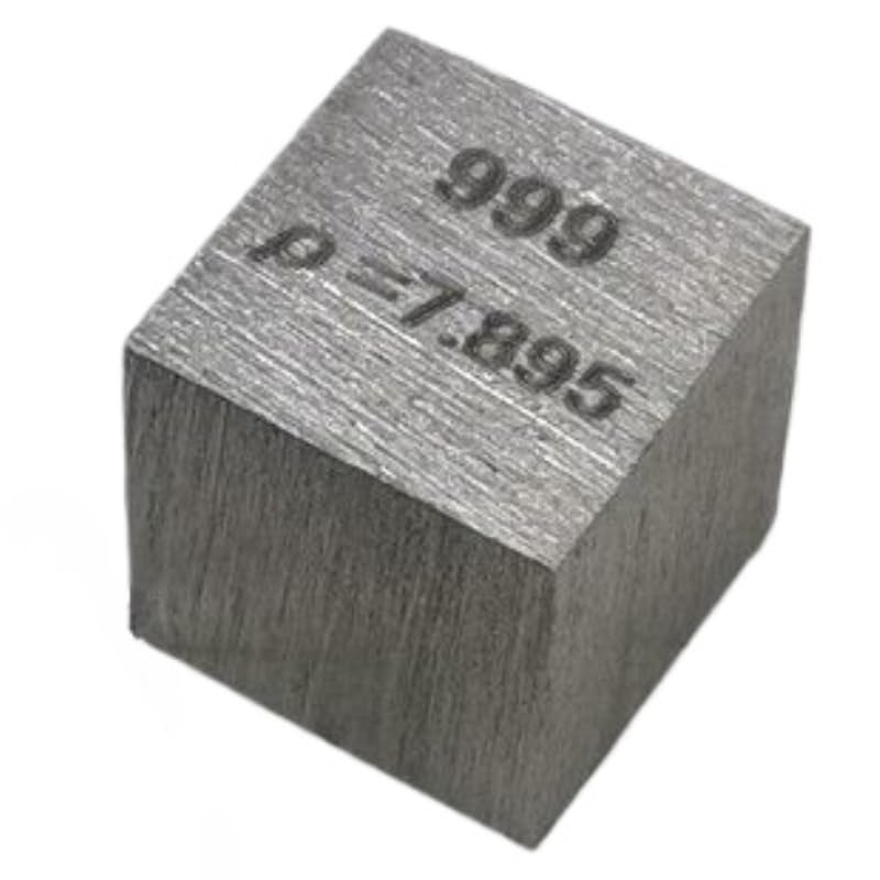1Pc Metal Gadolinium Periodic Phenotype Cube 10mm Gadolinium Cube