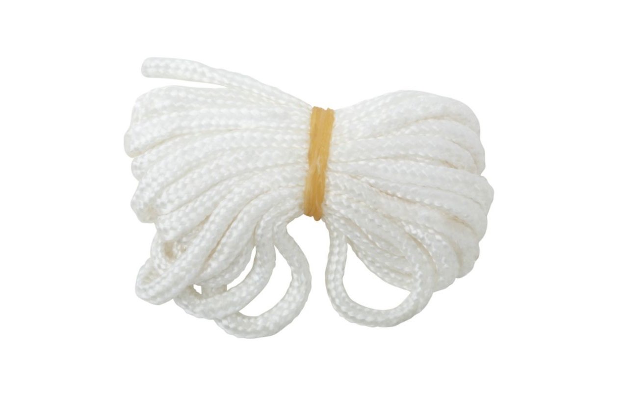 Merriway White Bh03157 Nylon Picture Cord, 30 Kg (66Lb) Breakweight 3M (9.3/4Ft)