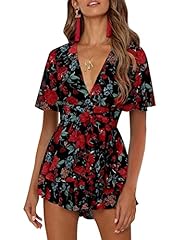 Floral Print- Red/Black