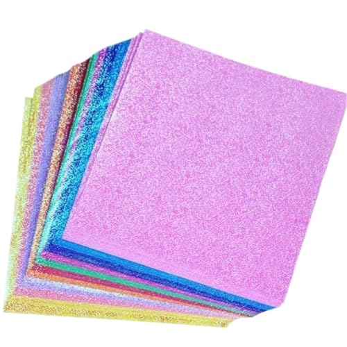 Papier origami pailleté pour illuminer vos ateliers bricolage en famille