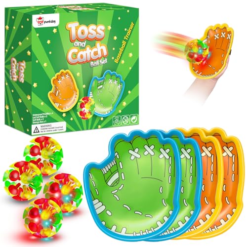 punkdog LED Toss and Catch Ball Game Set - 2