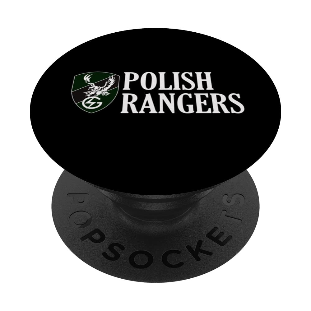 AGAT Jednostka Wojskowa Polish Special Force Military PopSockets Swappable PopGrip, Black