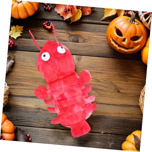 Disfraz de langosta rojo para perro talla S miniatura 5